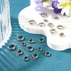 20 pièce 5 styles 201 tubes en acier inoxydable&nbsp;STAS-TADJ0001-04P
