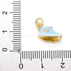 Латунь эмаль подвески&nbsp;KK-S511-28B-G