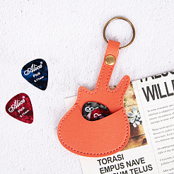 Кожаный брелок для медиатора&nbsp;AJEW-WH20816-061AB-03