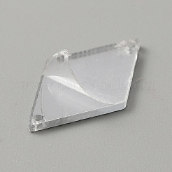 Rauten-Acrylspiegel zum Aufnähen von Strassen&nbsp;LS-FIND-WH0155-029C