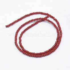 Непрозрачное стекло бисер нитей&nbsp;X-EGLA-J144-NB04