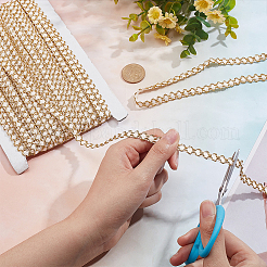 Кружевная лента из полиэстера с волнистым узором&nbsp;OCOR-WH0047-72