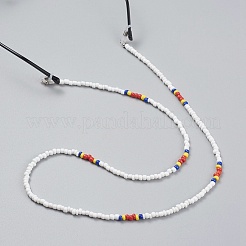 Catene di occhiali da vista con perle di vetro&nbsp;AJEW-EH00006-03