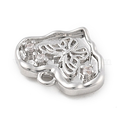 Латунные микро проложить кубического циркония подвески&nbsp;LS-KK-D283-32P-01