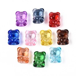 Pandahall 1500 pz/scatola trasparente satinato perline di vetro 15 colori 4 mm piccolo tinto perline allentate per la creazione di gioielli fai da te