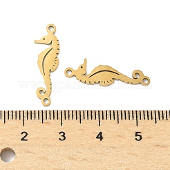 Подвески-соединители в виде морских животных из нержавеющей стали Ocean 201 с лазерной резкой&nbsp;STAS-P428-0B-G