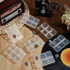 6шт 6 сетки пластиковые контейнеры для бисера&nbsp;CON-OC0001-76