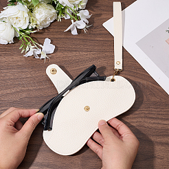 1 шт. футляр для очков из искусственной кожи&nbsp;AJEW-CN0005-54A