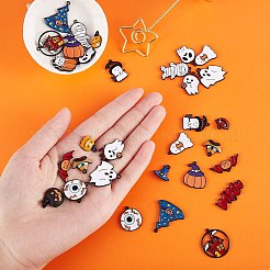 Pendenti smaltati in lega a tema halloween 38 pz 19 stili&nbsp;ENAM-SZ0001-72