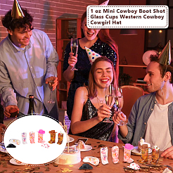 Stivali di plastica in stile cowboy&nbsp;AJEW-GA0007-67