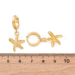 Orecchini a cerchio in acciaio inossidabile 304&nbsp;EJEW-F357-02G-03