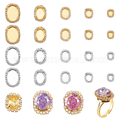 40 шт. 10 стиля латунного кабошона для крепления соединителя&nbsp;RB-PH0001-19