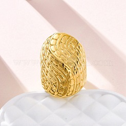 Кольца из нержавеющей стали 304 для женщин&nbsp;RJEW-B121-04B-G