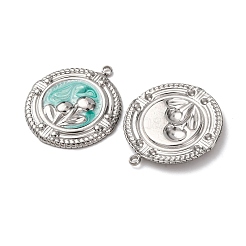 Подвески из нержавеющей стали 304 с эмалью&nbsp;STAS-P406-22P