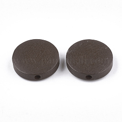 Bemalte Naturholzperlen&nbsp;WOOD-S049-02B-01