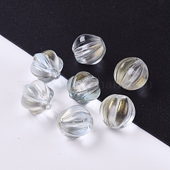 Perles en verre transparentes&nbsp;GLAA-L027-K03