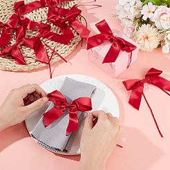 Полиэстеровый бант для упаковки подарочных коробок&nbsp;DIY-WH0899-483A