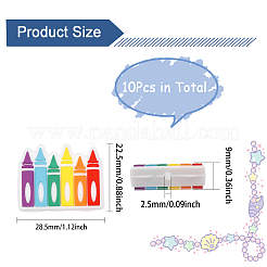 10 шт. пищевые экологически чистые силиконовые бусины&nbsp;SIL-GO0001-18