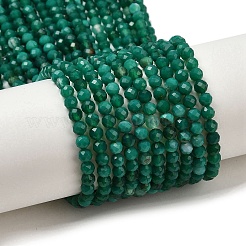 Натуральные бусины из зеленого оникса и агата (окрашенные и нагретые)&nbsp;X-G-D347-A04-4mm