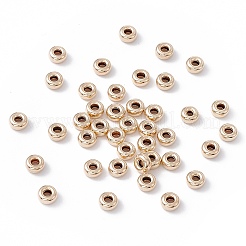Mit gelbgold gefüllte perlen abstandshalter&nbsp;KK-G159-3x1.5mm-1