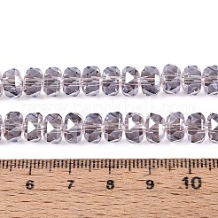 Гальванизируйте прозрачное стекло бисер нитей&nbsp;X-EGLA-N022-04A-D15