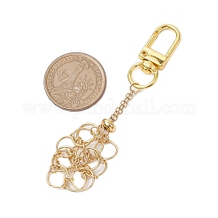 304 acciaio inossidabile macramè catena sacchetto vuoto pietra porta ciondolo decorazione&nbsp;HJEW-JM02080