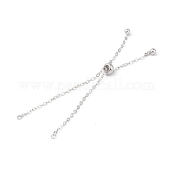 Покрытие стойки латунным кабелем звено цепи изготовление браслета&nbsp;MAK-L036-01P