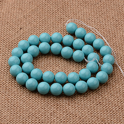 Полированные круглые класс А жемчуги из порошка раковины&nbsp;BSHE-M027-6mm-17