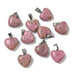Природные подвески родонит&nbsp;G-I311-A14