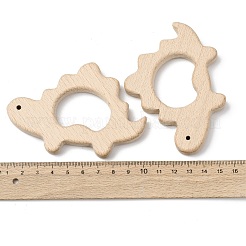 Verbindungsringe aus natürlichem Buchenholz&nbsp;WOOD-I017-01