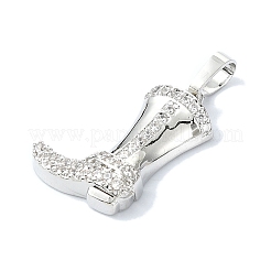 Подвески из кубического циркония с покрытием из латуни&nbsp;KK-M282-41P