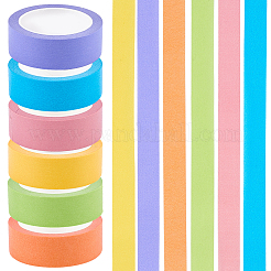 6 рулон двухцветной малярной ленты&nbsp;AJEW-CP0009-38