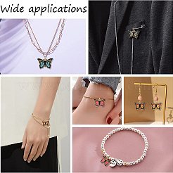 20шт 4 стиля подвески из сплава с эмалью&nbsp;ENAM-CJ0004-60