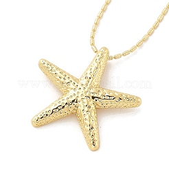 Латунь подвесные ожерелья&nbsp;LS-NJEW-S385-05B-G