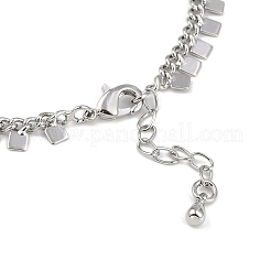 Messingarmbänder mit Gestellbeschichtung für Damen&nbsp;BJEW-K244-08D-P