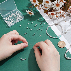 320 шт. латунные цельные круглые бусины&nbsp;KK-ME0002-69