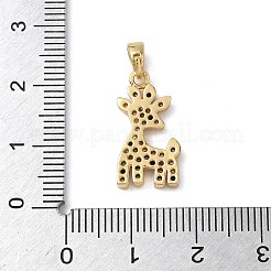 Латунные микро проложить кубического циркония подвески&nbsp;KK-C140-01G