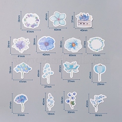 Abziehbilder der Blumenserie&nbsp;DIY-WH0161-38F