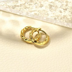 Orecchini a cerchio in acciaio inossidabile 304 per donna&nbsp;EJEW-M068-14G-05