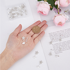 Cabochon di strass in lega stile 30 pz 2&nbsp;MRMJ-HY0001-08