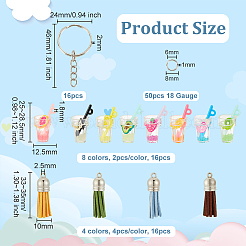 Набор для самостоятельного изготовления светящегося в темноте брелока&nbsp;DIY-OC0011-51