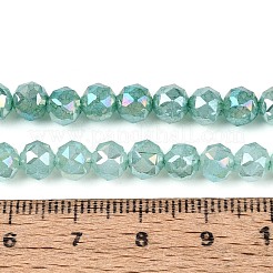 Anlaufschutz-Glasperlenstränge mit galvanischer Beschichtung&nbsp;GLAA-N064-6mm-08