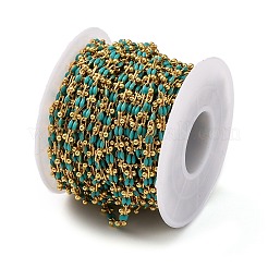 Звенья латунной эмали&nbsp;CHC-L050-07G-01