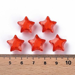 Прозрачные акриловые бусины&nbsp;TACR-S152-02A-712