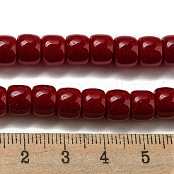 Chapelets de perles en verre opaques&nbsp;LS-GLAA-NH0002-B07