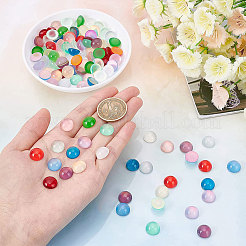 Cabochons en résine translucide&nbsp;RESI-SC0001-38A
