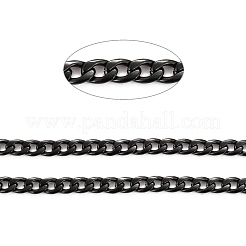 Cadenas de eslabones cubanos de acero inoxidable 304 con revestimiento al vacío de PVD&nbsp;CHS-K016-02A-EB