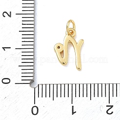 Messing micro pave klar zirkonia charme&nbsp;KK-D289-66G-N