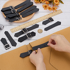 Регулируемые пряжки из искусственной кожи&nbsp;DIY-WH0308-801B