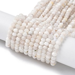 Бусины из натурального радужного лунного камня&nbsp;LS-G-RM250101-Q2